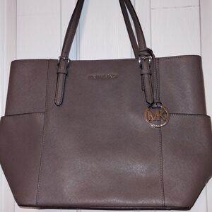 Michael Kors Gray Tote Bag